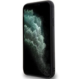 Karl Lagerfeld KLHCN613DMKRLK iPhone 11 / Xr 6.1" black/black hardcase 3D Rubber Multi Logo