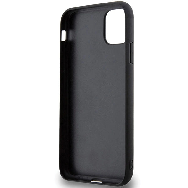 Karl Lagerfeld KLHCN613DMKRLK iPhone 11 / Xr 6.1" black/black hardcase 3D Rubber Multi Logo