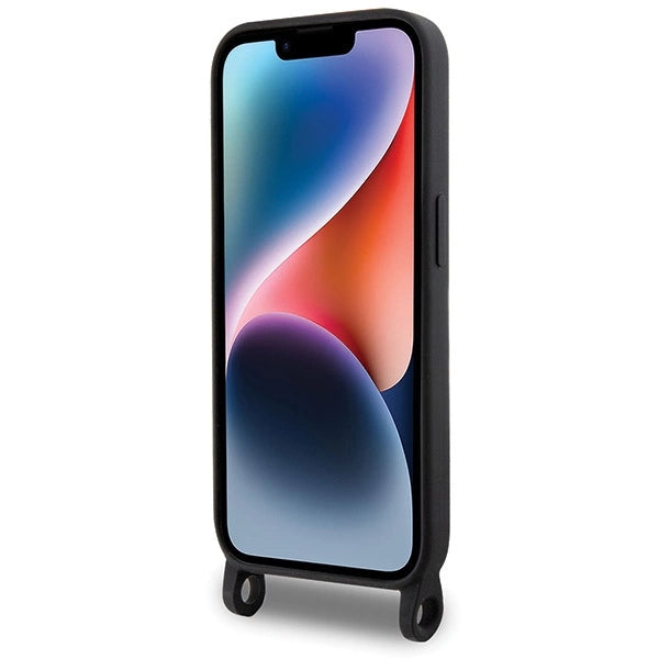 Karl Lagerfeld KLHCP15XSCBSCNK iPhone 15 Pro Max 6.7" hardcase black/black Crossbody Silicone Choupette