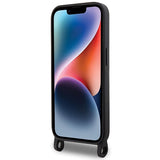 Karl Lagerfeld KLHCP15XSCBSKNK iPhone 15 Pro Max 6.7" hardcase black/black Crossbody Silicone Ikonik