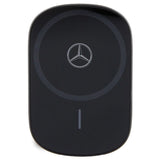 Mercedes MEWCCGSLK 15W induktionsholder til luftventil/glas sort/sort Silver Stars MagSafe