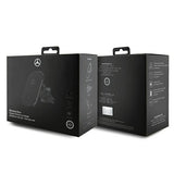 Mercedes MEWCCGSLK 15W induktionsholder til luftventil/glas sort/sort Silver Stars MagSafe