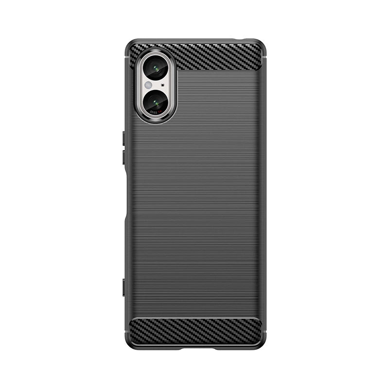 Carbon Case til Sony Xperia 5 V - sort