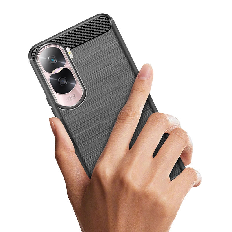 Carbon Case til Honor 90 Lite / X50i - sort