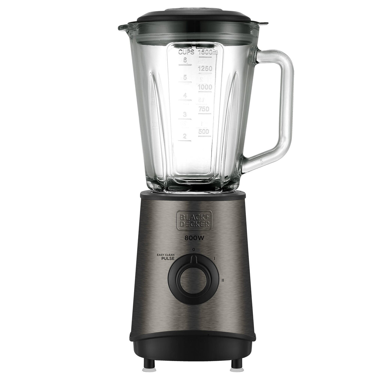 Black & Decker BXJB800E Bordplade blender 800 W Sort, Transparent
