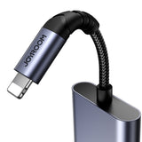 Joyroom SY-L02 Lightning til 2x Lightning DAC adapter 2in1 - sort