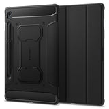 Spigen Rugged Armor Pro-kasse til Samsung Galaxy Tab S9 FE 10.9'' X510 / X516B - sort