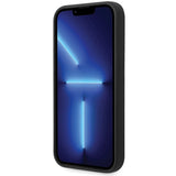 BMW iPhone 15 Pro-kasse af silikone - sort