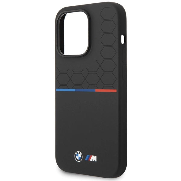 BMW silikone mønster iPhone 15 Pro Max Case - sort