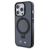 BMW Ring Stand M Collection MagSafe Case for iPhone 15 Pro - Black