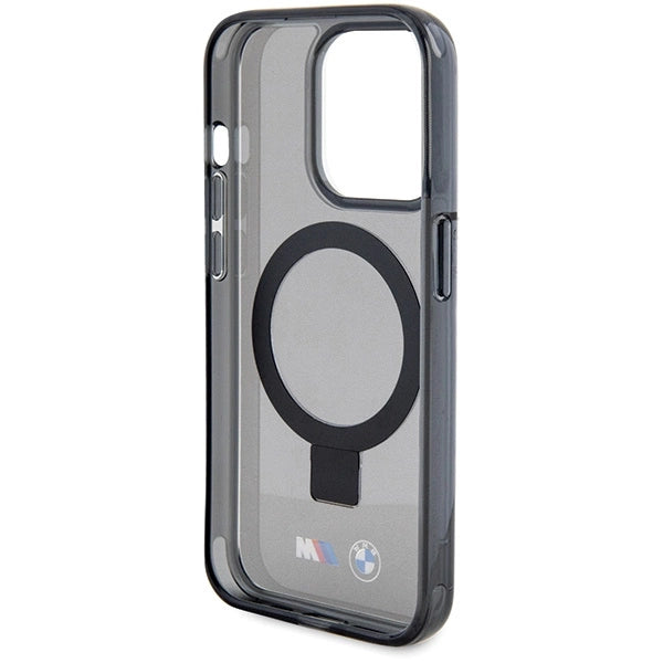 BMW Ring Stand M Collection MagSafe Case for iPhone 15 Pro - Black