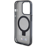 BMW Ring Stand M Collection MagSafe Case for iPhone 15 Pro - Black