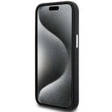 BMW Signature Liquid Silicone MagSafe case for iPhone 15 Plus - black