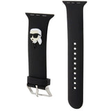 Karl Lagerfeld 3D Rubber Karl Head strap for Apple Watch 38/40/41mm - black