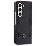 Mercedes Leather Urban case for Samsung Galaxy Z Fold 5 - black