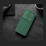 Nillkin CamShield Pro pansret kuffert med kameraomslag til Samsung Galaxy S24+ - grønt