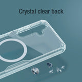 Nillkin Nature Pro pansret kuffert med magnetisk ring til Samsung Galaxy S24+ - hvid