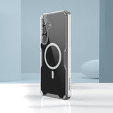 Nillkin Nature Pro pansret kuffert med magnetisk ring til Samsung Galaxy S24+ - hvid