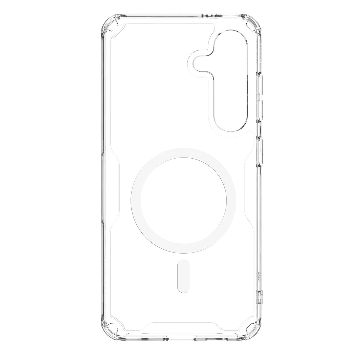 Nillkin Nature Pro pansret kuffert med magnetisk ring til Samsung Galaxy S24+ - hvid