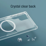 Nillkin Nature Pro pansret kuffert med magnetisk ring til Samsung Galaxy S24 Ultra - hvid