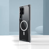 Nillkin Nature Pro pansret kuffert med magnetisk ring til Samsung Galaxy S24 Ultra - hvid