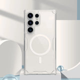 Nillkin Nature Pro pansret kuffert med magnetisk ring til Samsung Galaxy S24 Ultra - hvid