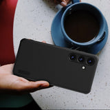 Nillkin Super Frosted Shield Pro pansret kuffert til Samsung Galaxy S24+ - blå