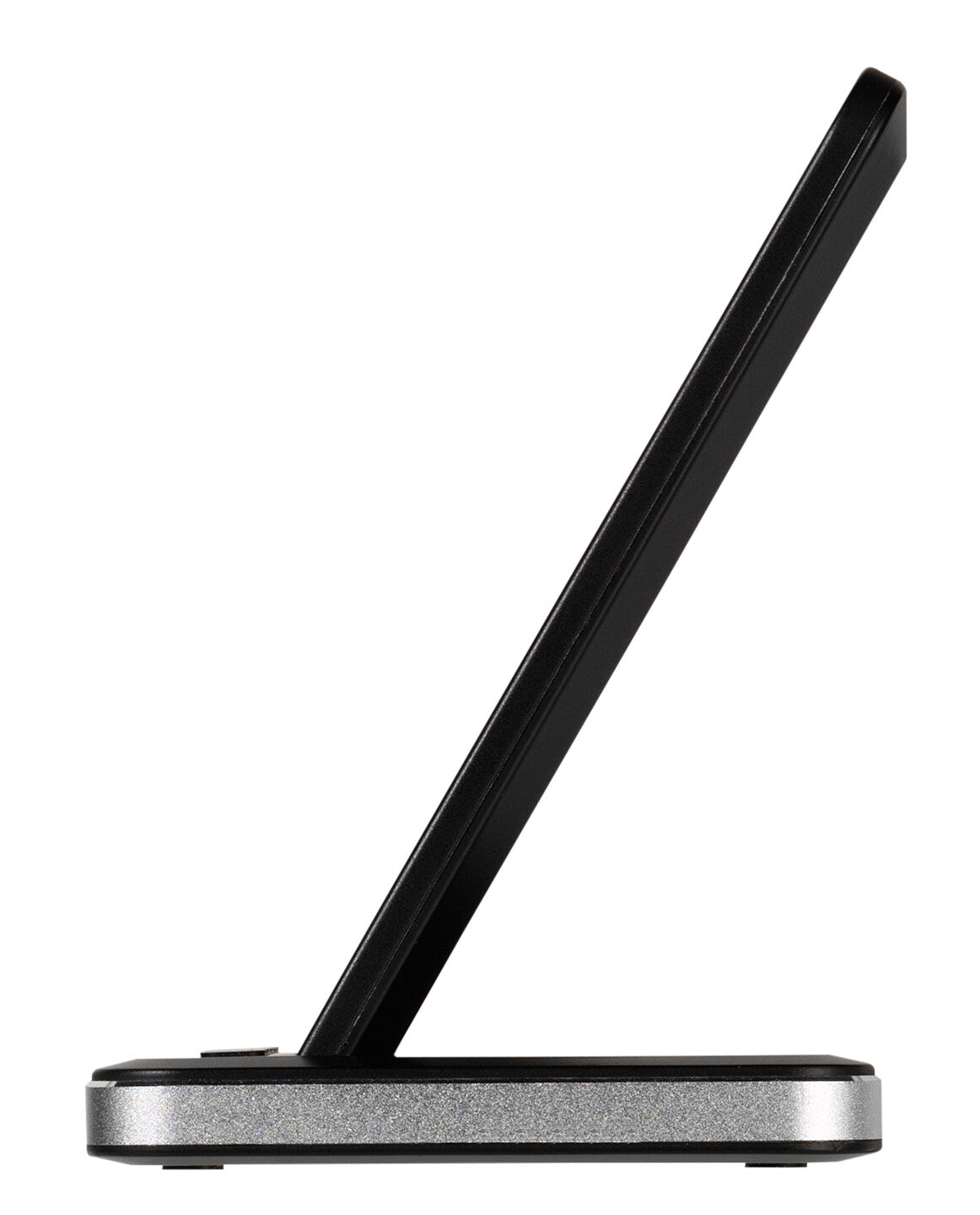 Vivanco QICHARSTANDVV10 Smartphone Aluminium, Sort USB Trådløs opladning Hurtig opladning Indendørs