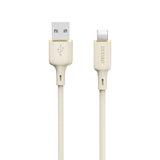 Dudao L7SL USB-A - Lightning 5A kabel 1m - beige