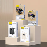 Dudao K14 10000mAh powerbank med USB-C / Lightning kabler - sort