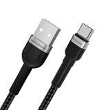 Wozinsky WNBAC1 USB-A / USB-C 2.4A kabel 1 m - sort