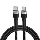 Wozinsky WNBCC1 USB-C / USB-C PD 65W kabel 1 m - sort
