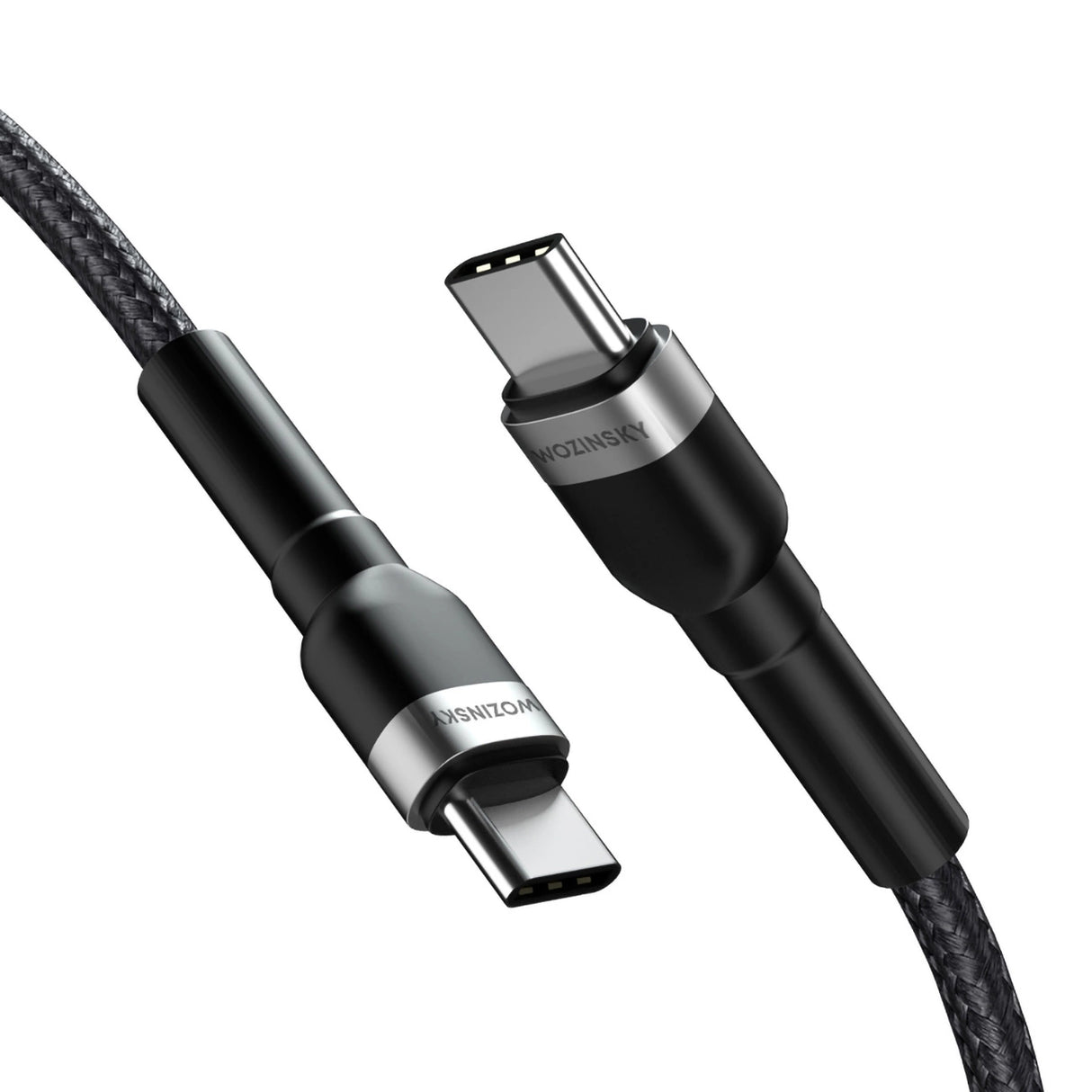 Wozinsky WNBCC1 USB-C / USB-C PD 65W kabel 1 m - sort