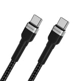 Wozinsky WNBCC2 USB-C / USB-C PD 65W kabel 2 m - sort