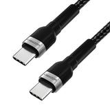 Wozinsky WNBCC2 USB-C / USB-C PD 65W kabel 2 m - sort