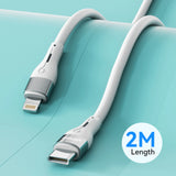 Wozinsky WSTCL2 Lightning / USB-C PD 27W kabel 2 m - hvid