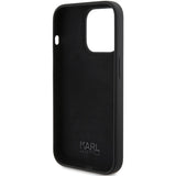 Karl Lagerfeld Silicone Karl Script case for iPhone 15 Pro - black