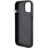 Karl Lagerfeld Quilted K Pattern case for iPhone 15 - black
