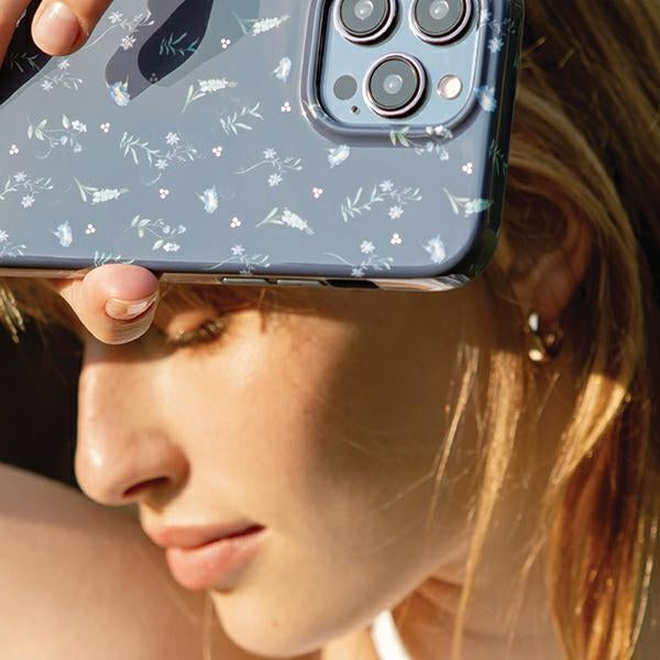 Uniq Coehl Prairie æske til iPhone 15 Pro - marineblå