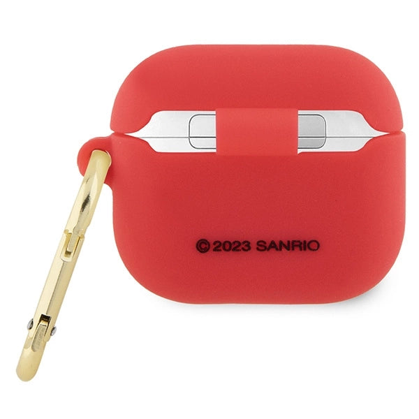 Hello Kitty Silicone 3D Kitty Head case for AirPods 3 - fuchsia