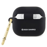 Hello Kitty Silicone 3D Kitty Head case for AirPods 3 - black