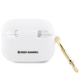 Hello Kitty Silicone 3D Kitty Head case for AirPods Pro 2 (2022/2023) - white