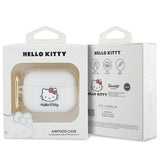 Hello Kitty Silicone 3D Kitty Head case for AirPods Pro 2 (2022/2023) - white