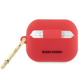 Hello Kitty Silicone 3D Kitty Head case for AirPods Pro - fuchsia