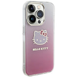 Hello Kitty IML Gradient Electrop Kitty Head case for iPhone 13 Pro / 13 - pink