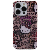 Hello Kitty IML Tags Graffiti case for iPhone 13 Pro Max - pink