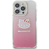 Hello Kitty IML Gradient Electrop Kitty Head case for iPhone 14 Pro - pink