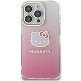 Hello Kitty IML Gradient Electrop Kitty Head case for iPhone 14 Pro Max - pink