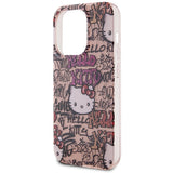 Hello Kitty IML Tags Graffiti case for iPhone 15 Pro - pink