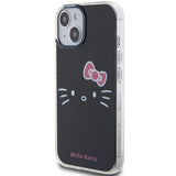 Hello Kitty IML Kitty Face case for iPhone 15 - black
